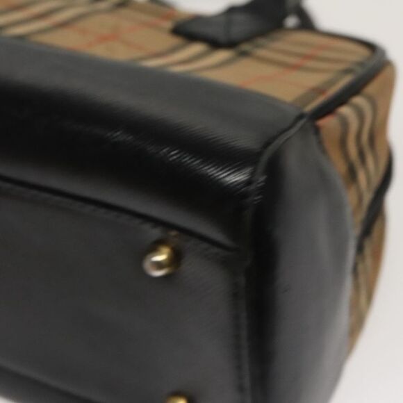 Burberry Nova Check Beige Canvas Tote Bag (Pre-Owned) - Picture 10 of 16